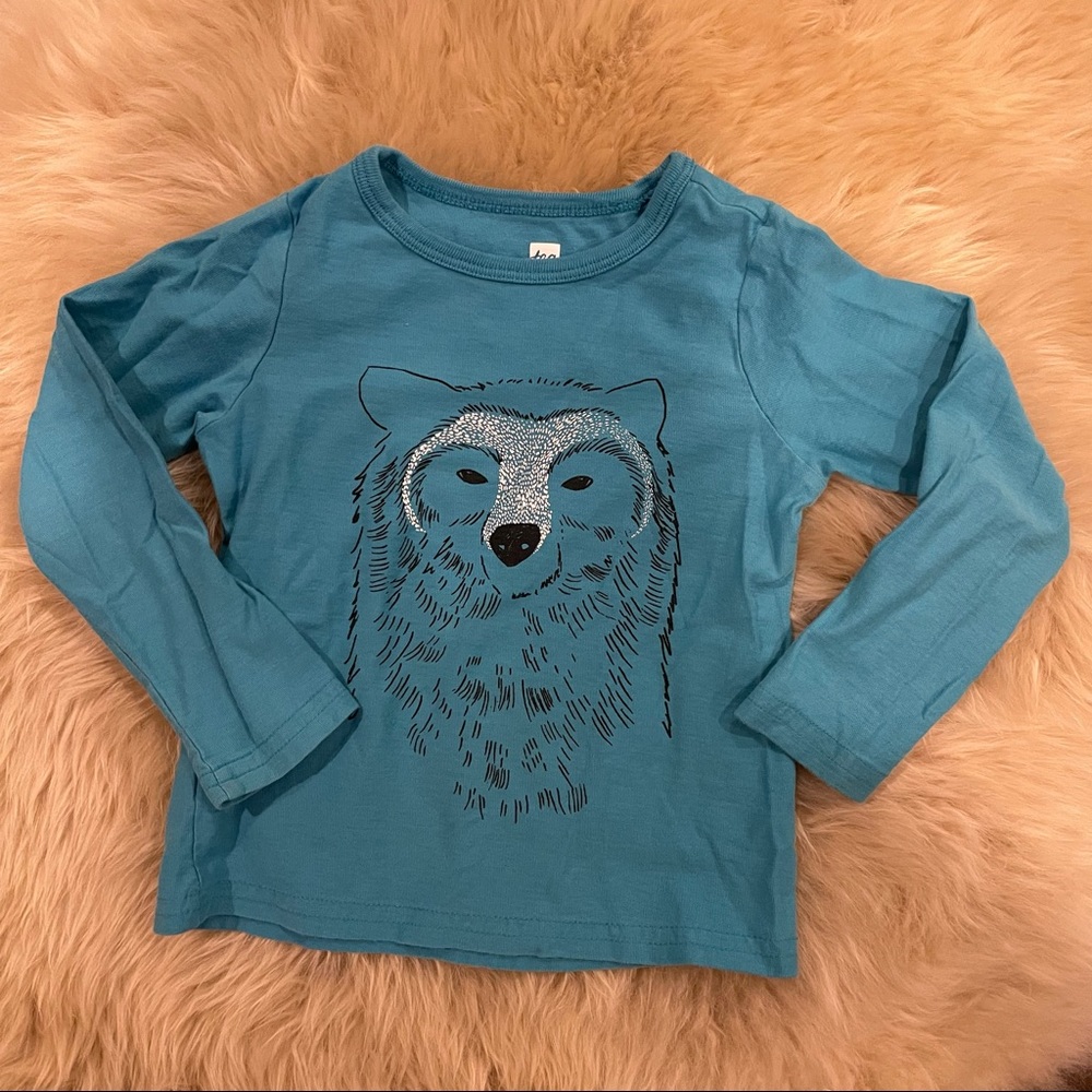 Tea Collection Bear Graphic Shirt
